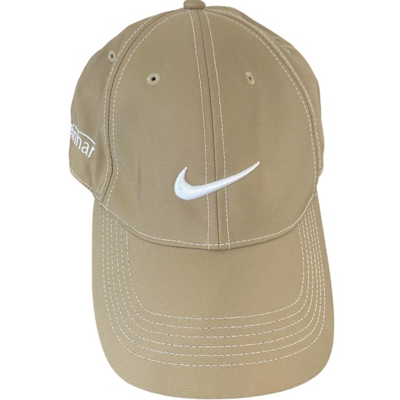 Nike Other - Nike Adjustable  Lightweight Tan Baseball Cap New